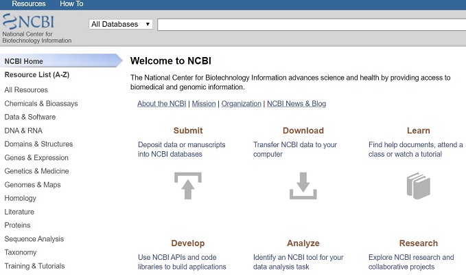 پایگاه داده NCBI