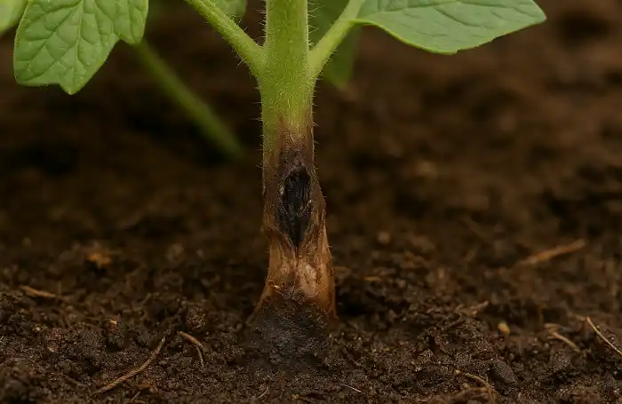 پوسیدگی طوقه