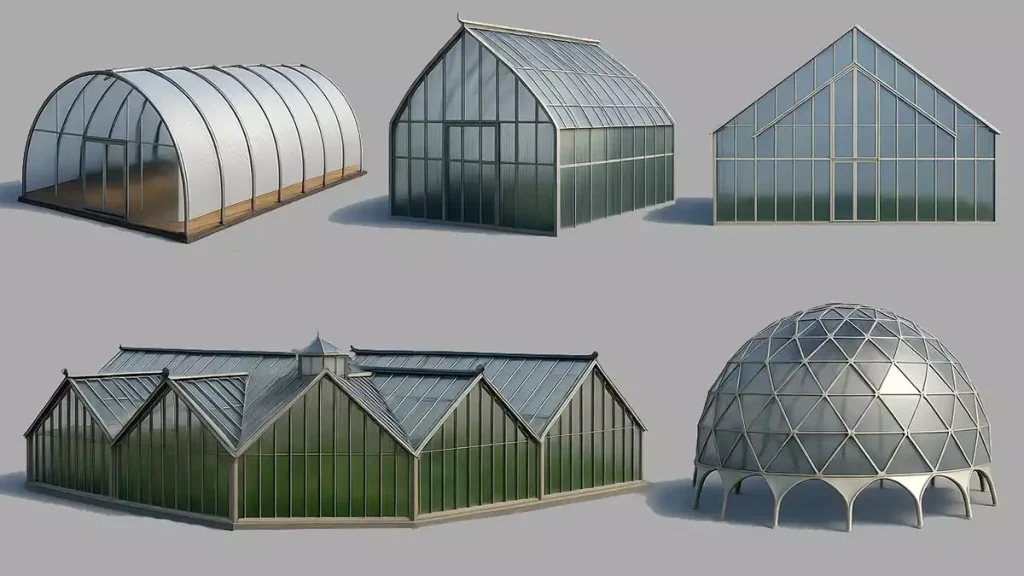 بهترین سازه های گلخانه ای